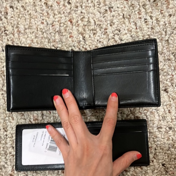 Coach 3 In 1 Wallet In Signature Canvas With Varsity Stripe 3008 - Picture 10 of 11